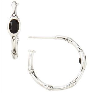 John Hardy Small Hoop Bamboo Earrings